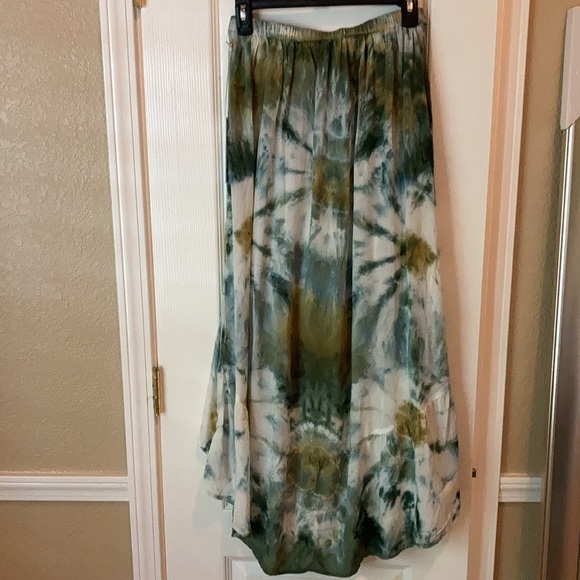 Young Fabulous & Broke Tie Dye Wrap High Low Skirt - Picture 5 of 7